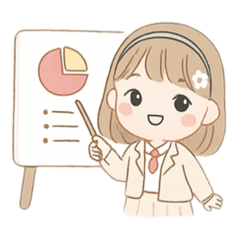 認真的女孩兒最可愛