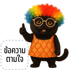 เปลี่ยนข้อความตามใจ: ฟุขุ แมวจอมกวน