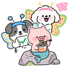 หมารีโพซ่า & หมูเมด