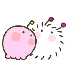 褒めちぎる宇宙生物