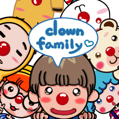 clown family moved moved