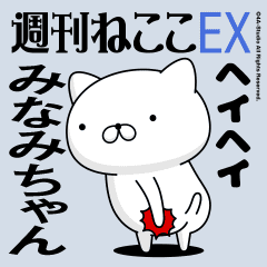 Move "Minami-chan" name sticker feature