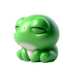 Little Frog Spacing Out