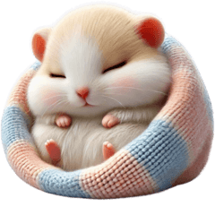 Easy-to-use daily stamps of cute animals