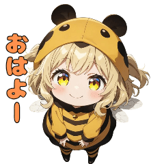 ぶんぶん♪ハチさんスタンプ
