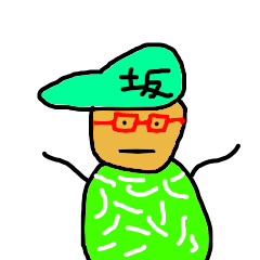 ありがとうさかてさん　黒背景対応版