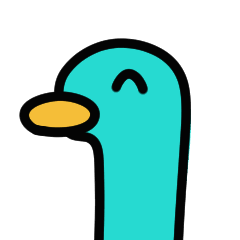 Moving! Gaming-style duck