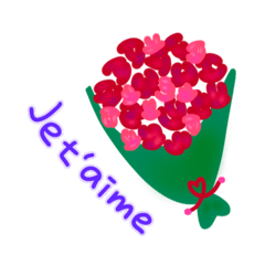 A colorful bouquet.(French)