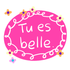 French message stickers