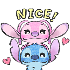 Stitch & Angel by Lommy