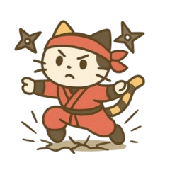 ミケ猫そらのくノ一しのび道