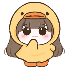 มีมี่ชุดเป็ดน้อย (ไม่มีข้อความ)