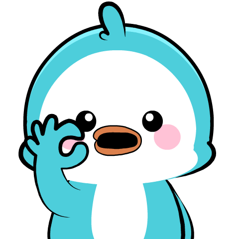 Penguin Blue : Effect stickers