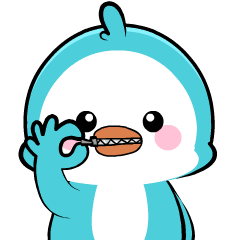 Penguin Blue : Effect stickers