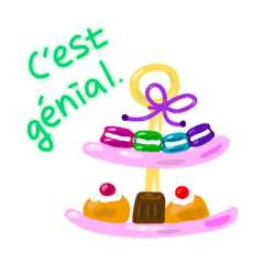 Happy tea time(French)