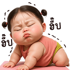 น่ารักอ้วนน้อย1บิ๊กสติกเกอร์