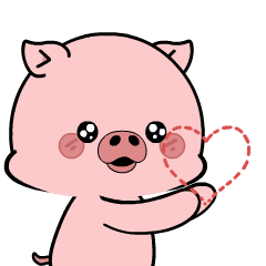 Baby Pig 9 : Animated Stickers