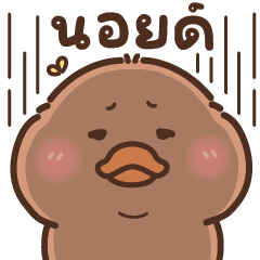 เป็ดพะโล้ สีน้ำตาล