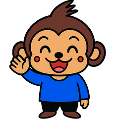 ヤトモンキー先生のスタンプ