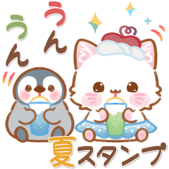 【夏】子ねこモニカのかわいいソーダフェア