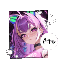 アイドルぶる女のコのスタンプ2