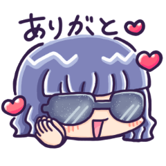 Blue sunglasses