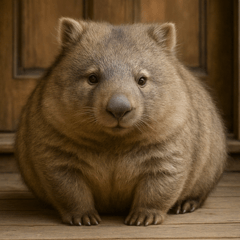 Cute wombat sticker01