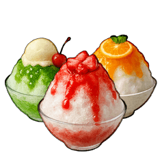 ひんやり！かき氷【第1弾】 - LINE スタンプ | LINE STORE