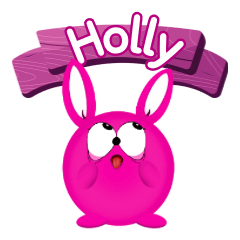 The Balloon Bunny Holly