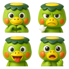 Funny & Lively Kappa Stickers1