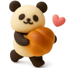 もちもち3D★パンとパンダの敬語気遣い