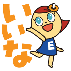 EDION iina-chan stickers