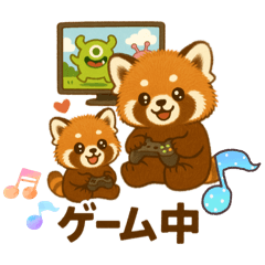 レッサーパンダ★なちゃんもくん