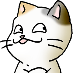 Bullish and bearish calico cats