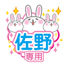Cute Rabbit Conversation for Sano