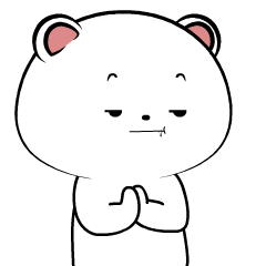 Chubby Ice Bear : Animated Stickers