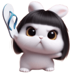 Little Rabbit White Color