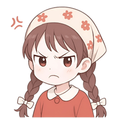 赤いスカーフの女の子  (NT)