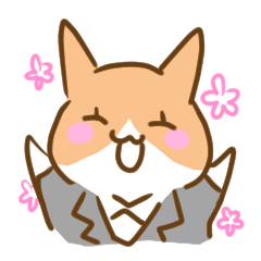 犬の会社員コギ村さん
