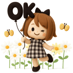 [3D] Curly Bob Girl