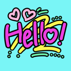Cute & Pop English Stickers