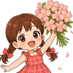 甜甜小女孩