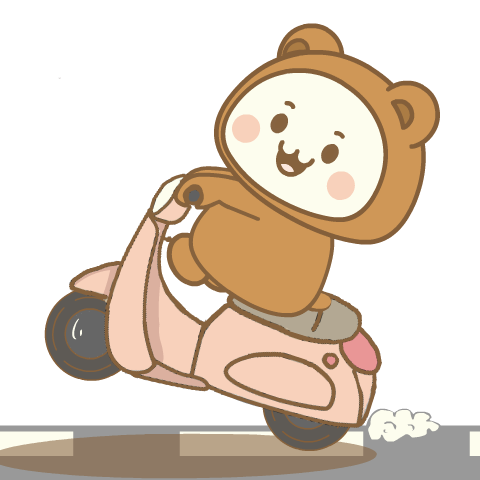 Cosplay Cute Bear : Pop-up stickers