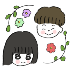 仲良し姉弟スタンプ敬語