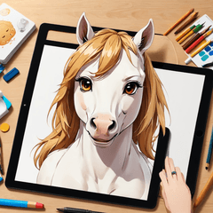 ゆるかわウマちゃんスタンプ