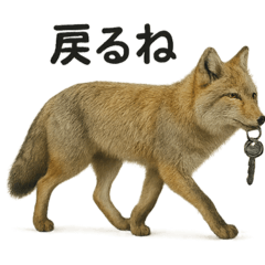 リアルなチベットスナギツネの日常感情表現