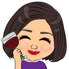 Sticker of a Woman with a bob haircut 2