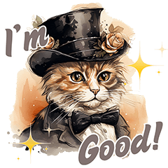 Fluffy Friends in Top Hats
