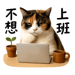 厭世貓咪的爆笑日常-貓奴必備貼圖