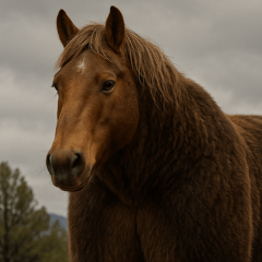 Horse Bear Sticker02